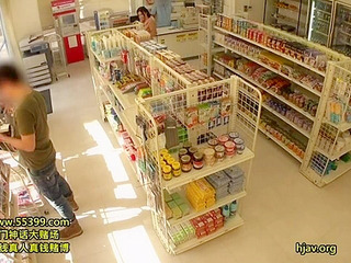 Fucking Customers at the Store with Big Breasts, Aimi Yoshikawa's Bet Loss