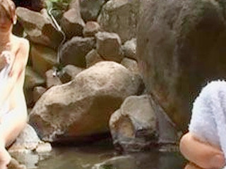 Get Naughty with a Group of Hot Nurses at Japan Spa Center's XXX Scene