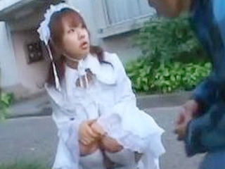 Nippon Teen Cowers as Dominant Dirties with XXX Porn Mature Fuck Toy